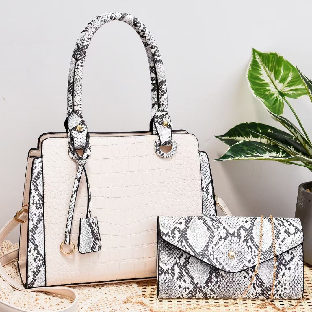 Stitching Fashion Combination Bag