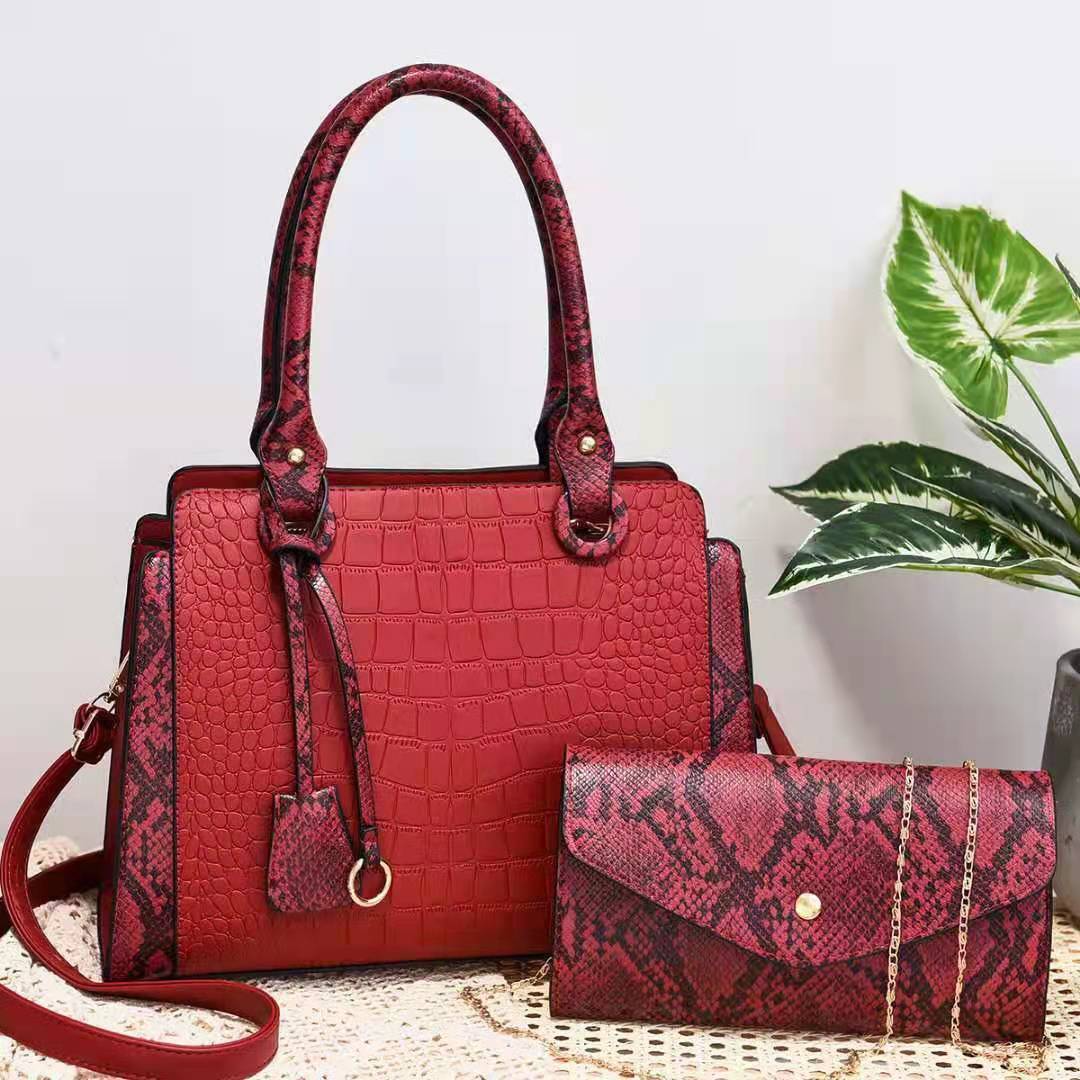 Stitching Fashion Combination Bag