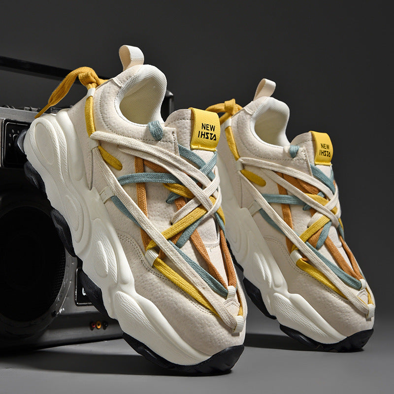 New Dad Shoes Ins Versatile Couple Sports Platform Increased By Retro Casual Shoes Niche