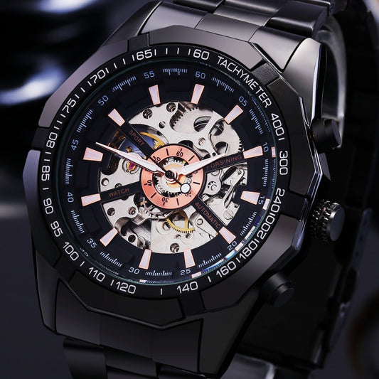 Electroplating Tungsten Steel Automatic Watches