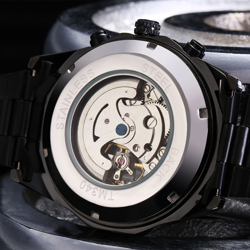 Electroplating Tungsten Steel Automatic Watches