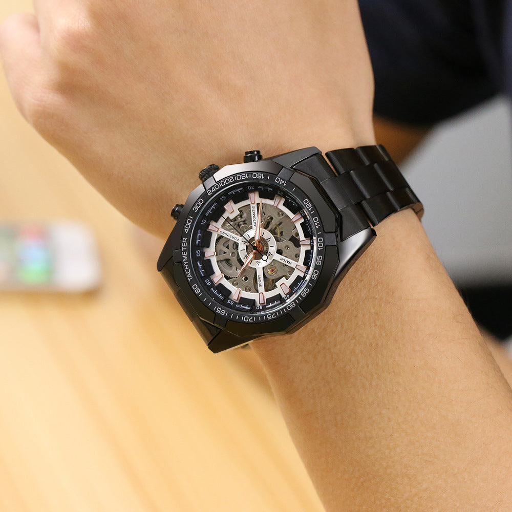 Electroplating Tungsten Steel Automatic Watches