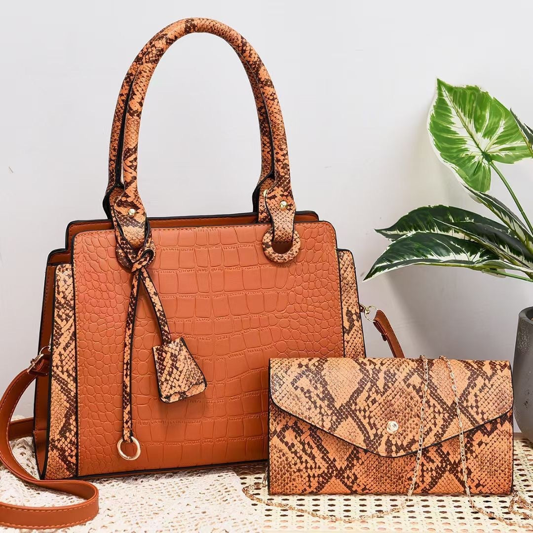 Stitching Fashion Combination Bag