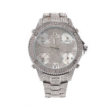 Diamond Hip-hop Men's Watches