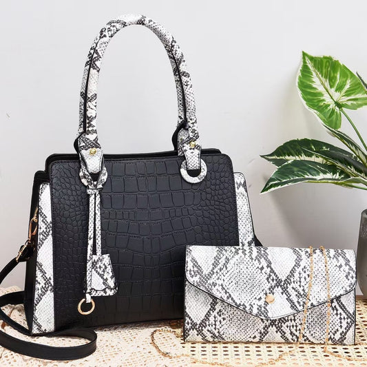 Stitching Fashion Combination Bag