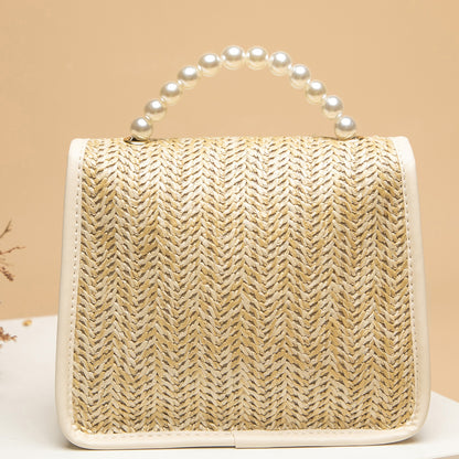 Vintage Tote Straw Bag Fashion Crossbody